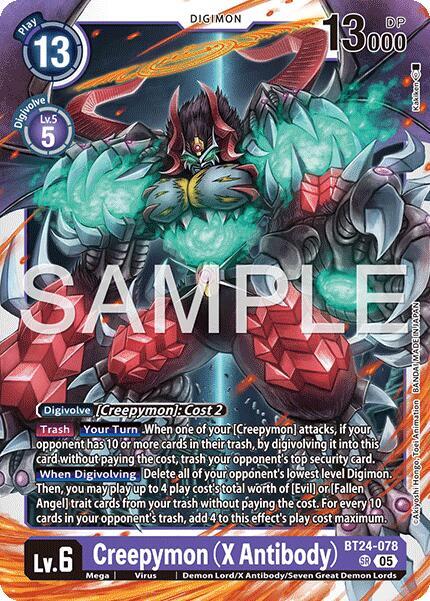 BT24-078 Creepymon X Antibody Single