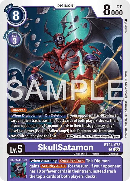 BT24-073 SkullSatamon Single