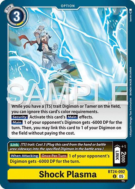BT24-092 Shock Plasma Single