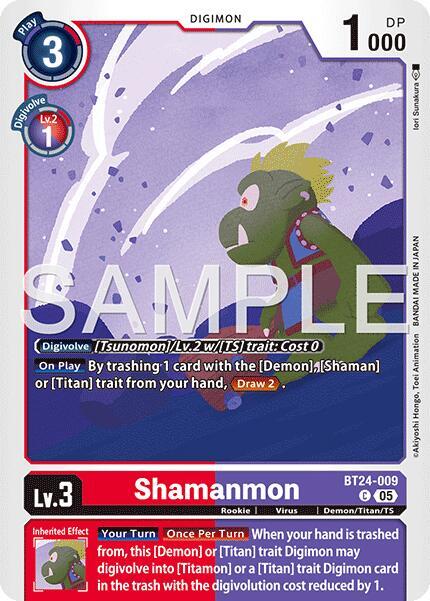 BT24-009 Shamanmon Single