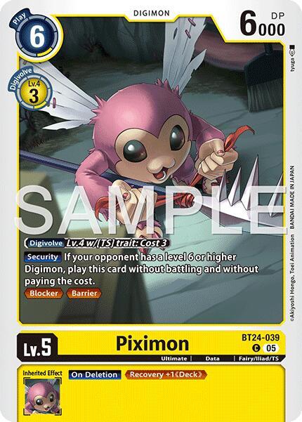 BT24-039 Piximon Single