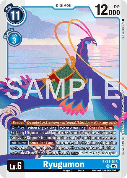 EX11-018 Ryugumon Single