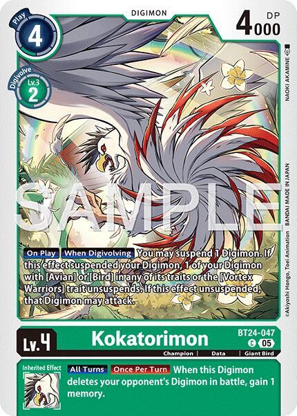 BT24-047 Kokatorimon Single