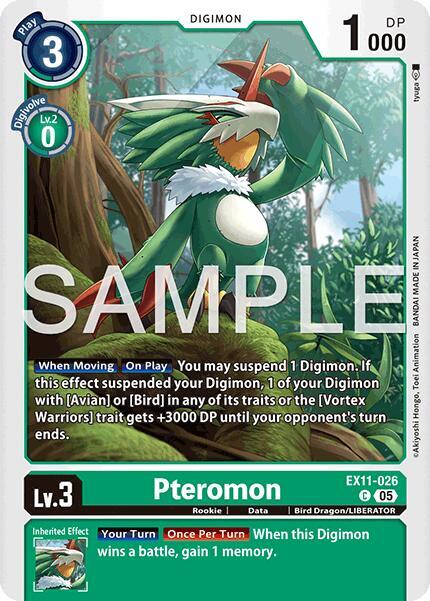 EX11-026 Pteromon Single