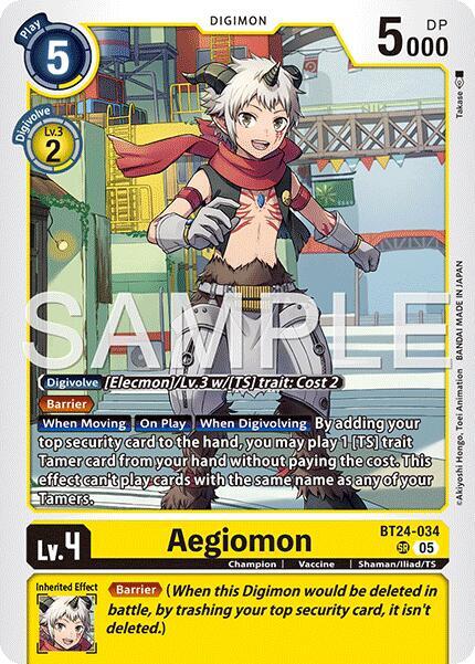 BT24-034 Aegiomon Single