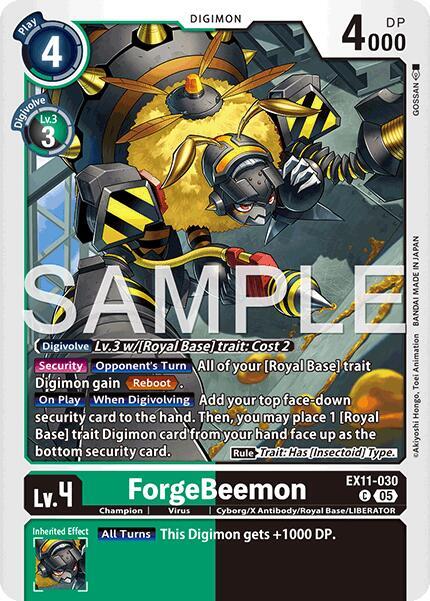 EX11-030 ForgeBeemon Single