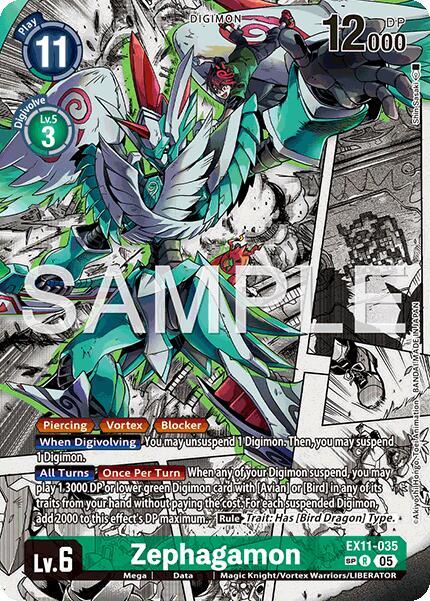 EX11-035 Zephagamon SP Single