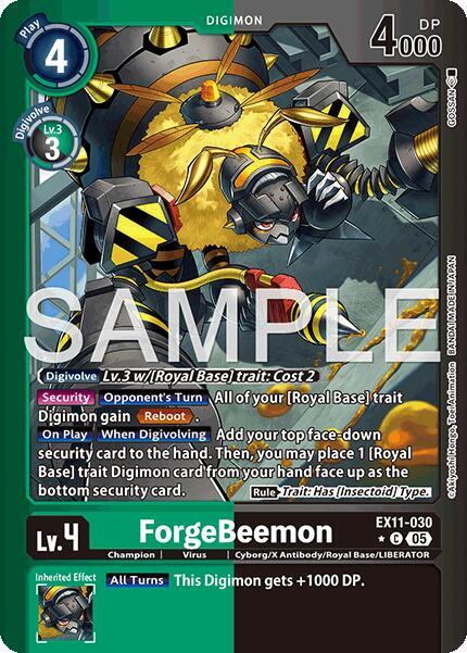 EX11-030 ForgeBeemon Limited Foil Single