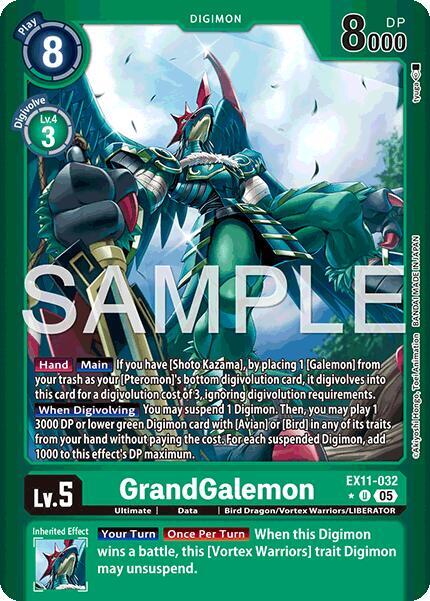 EX11-032 GrandGalemon Limited Foil Single