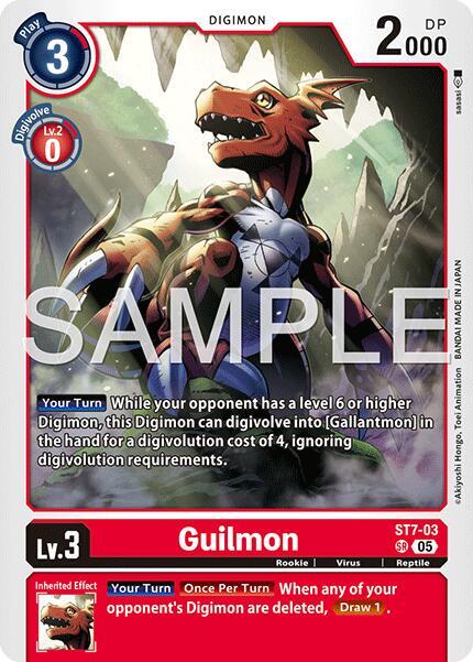ST7-03 Guilmon ST7 03 Reprint Single