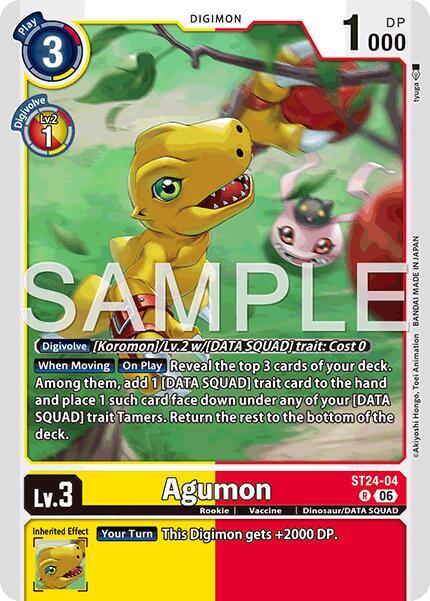 ST24-04 Agumon Single