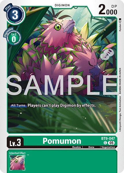 BT9-047 Pomumon Reprint Single