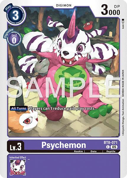 BT8-071 Psychemon Reprint Single