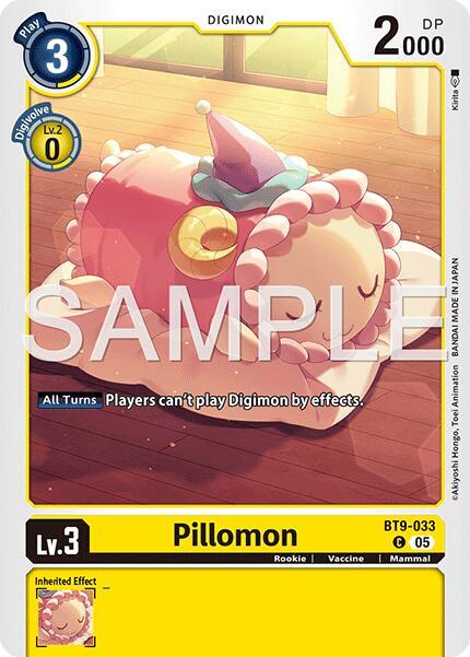 BT9-033 Pillomon Reprint Single