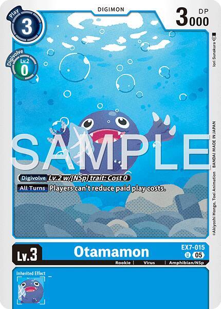 EX7-015 Otamamon Reprint Single