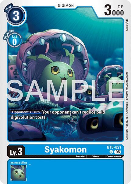 BT5-021 Syakomon Reprint Single