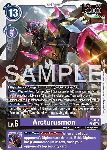 RB1-031 Arcturusmon Reprint Single