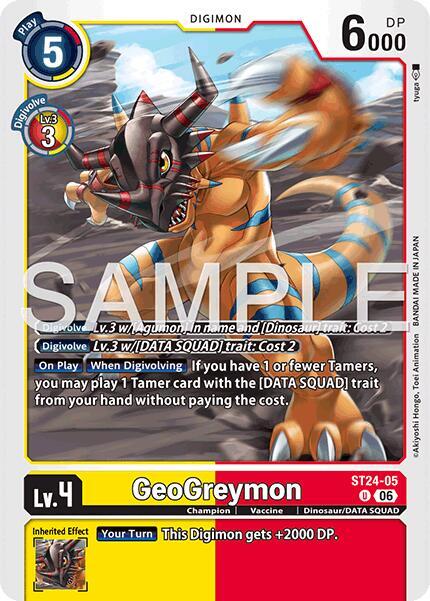 ST24-05 GeoGreymon Single
