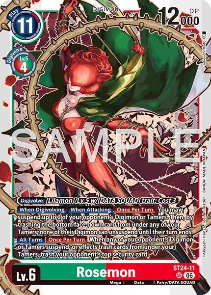 ST24-11 Rosemon Single