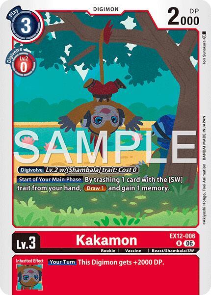 EX12-006 Kakamon Single