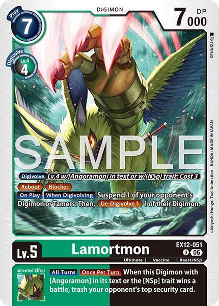 EX12-051 Lamortmon Single