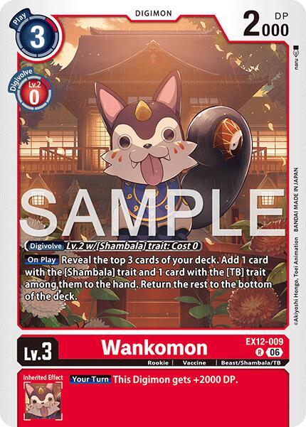 EX12-009 Wankomon Single