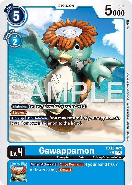 EX12-025 Gawappamon Single
