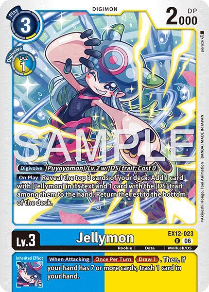 EX12-023 Jellymon Single