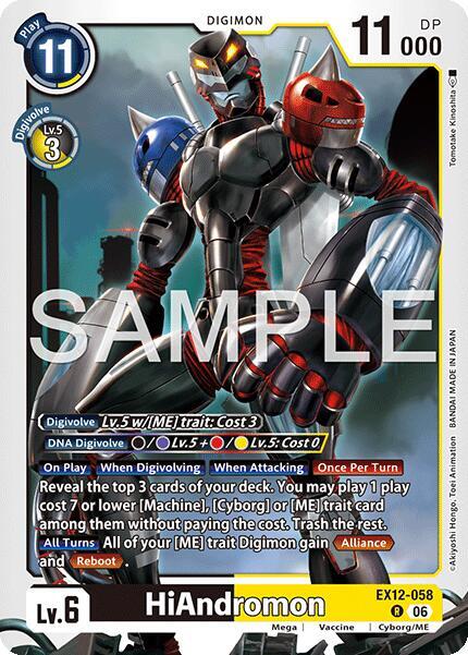 EX12-058 HiAndromon Single