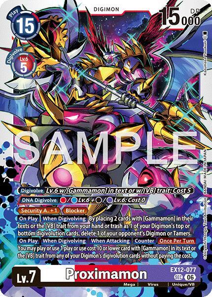 EX12-077 Proximamon Single