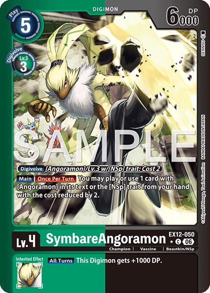 EX12-050 SymbareAngoramon Limited Foil Single