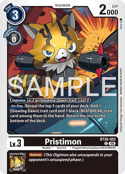 BT26-052 Pristimon Single