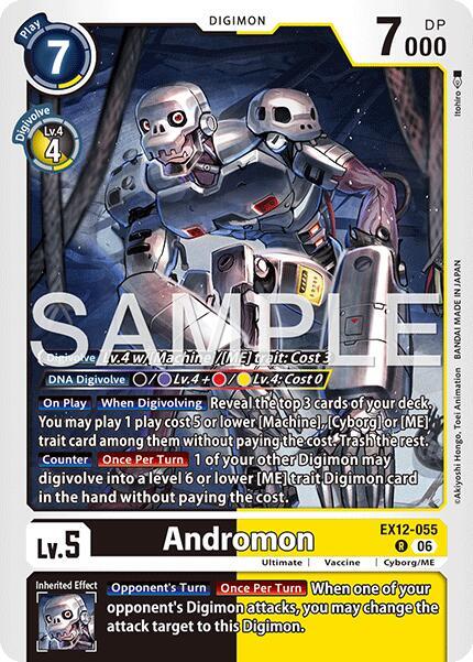 EX12-055 Andromon Single