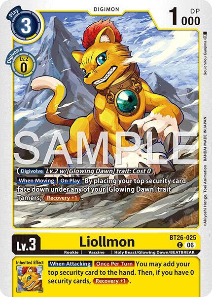 BT26-025 Liollmon Single
