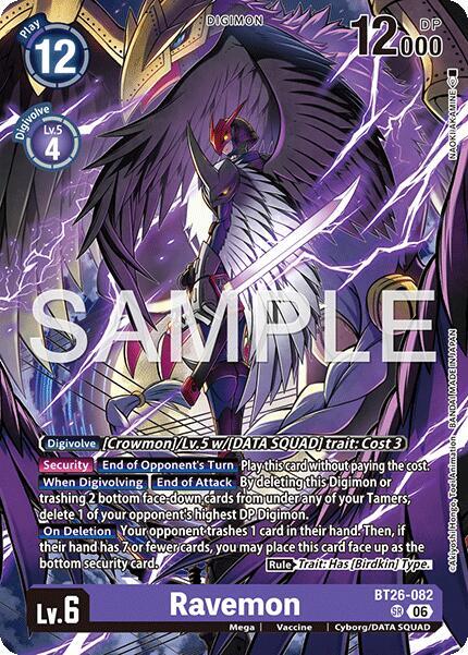 BT26-082 Ravemon Single