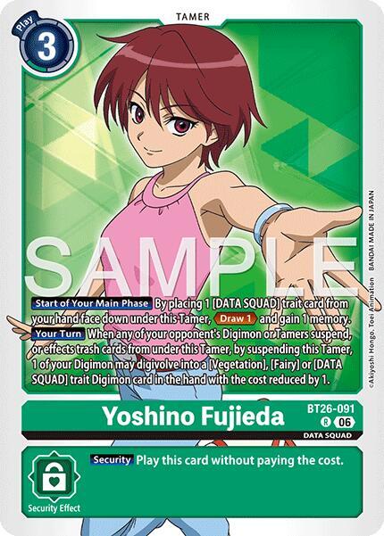 BT26-091 Yoshino Fujieda Single