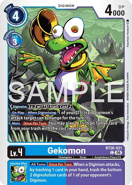BT26-021 Gekomon Single