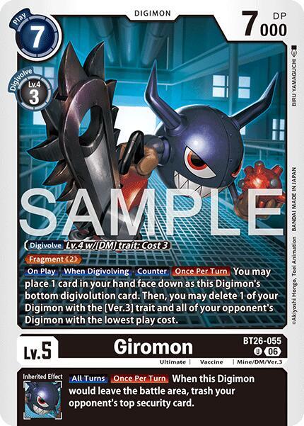 BT26-055 Giromon Single