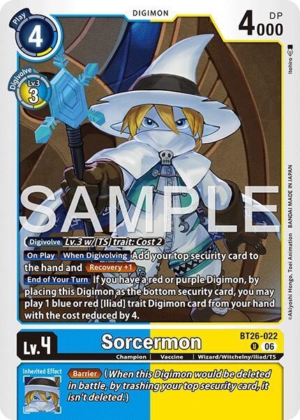BT26-022 Sorcermon Single