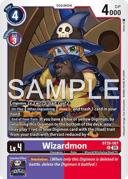 BT26-067 Wizardmon Single