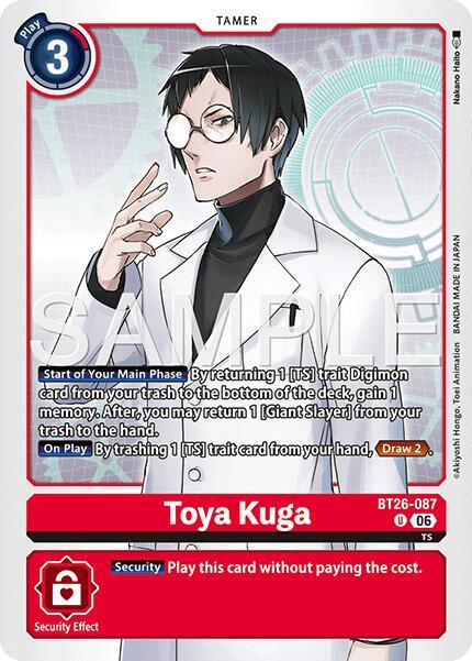 BT26-087 Toya Kuga Single