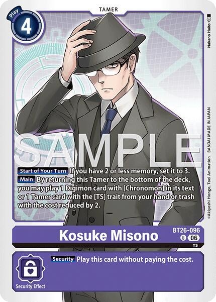 BT26-096 Kosuke Misono Single