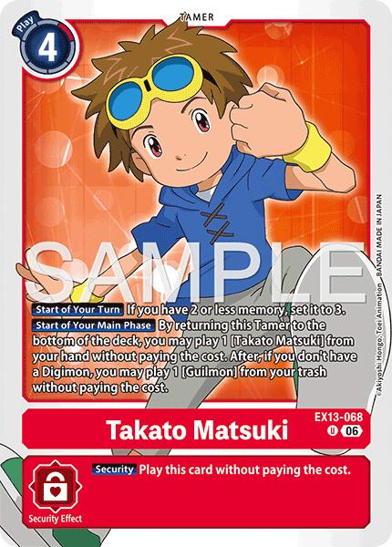 EX13-068 Takato Matsuki Single