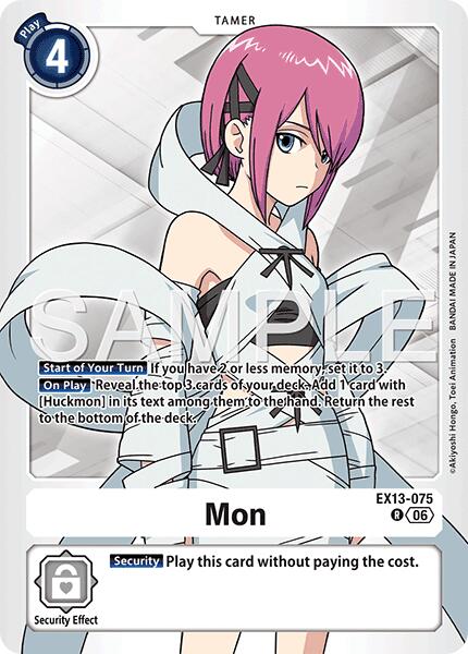 EX13-075 Mon Single