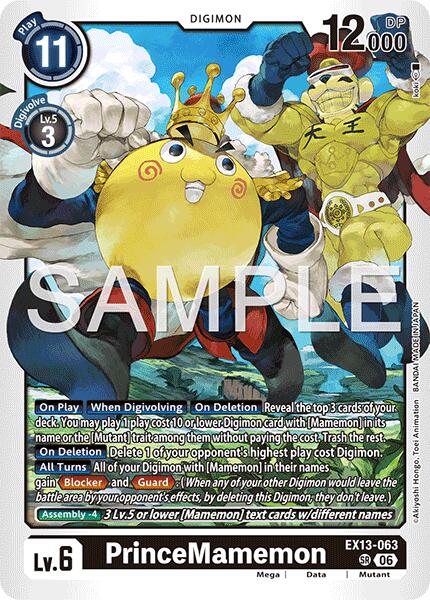 EX13-063 PrinceMamemon Single