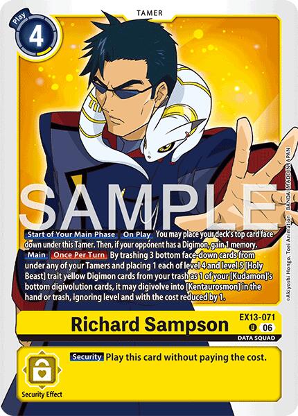 EX13-071 Richard Sampson Single