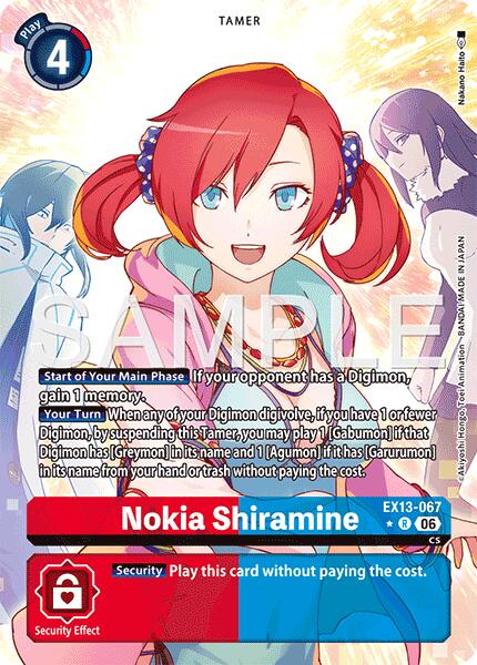 EX13-067 Nokia Shiramine Alternate Art Single