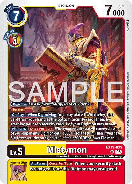EX13-033 Mistymon Single