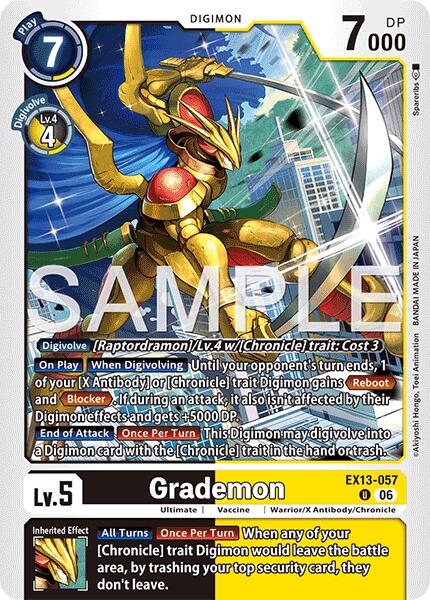 EX13-057 Grademon Single