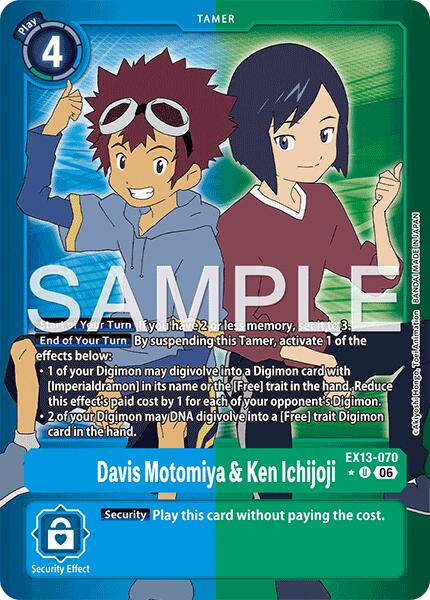EX13-070 Davis Motomiya and Ken Ichijoji Limited Foil Single